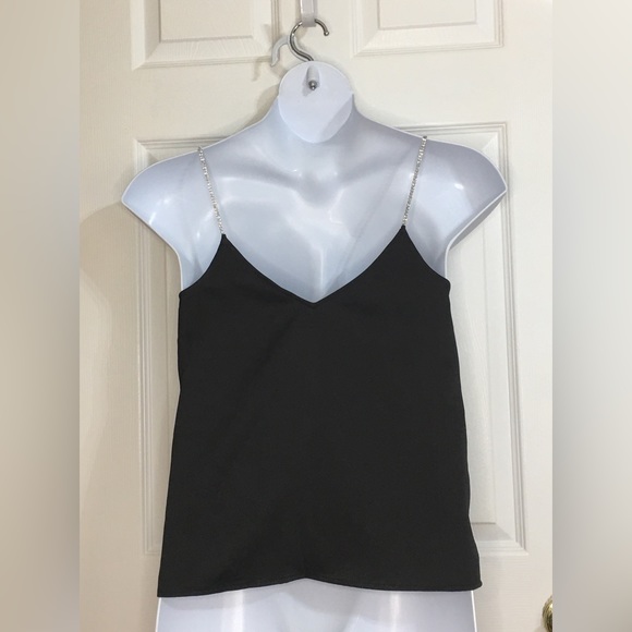 H&M Camisole w/Rhinestone Straps - Picture 2 of 6